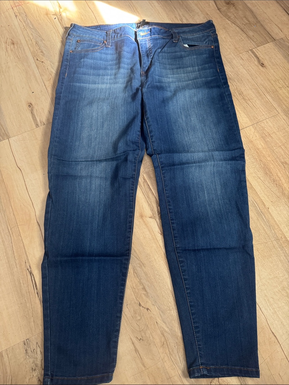 Celebrity Pink Women's Relaxed Dark Blue Jeans